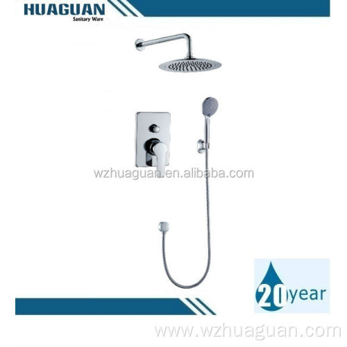 Luxurious Fashion Brass Concealed Shower Faucet